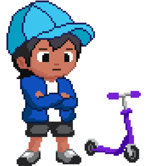 Blue Character